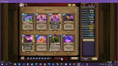 Segundo teste do Twitch Studio com Hearthstone