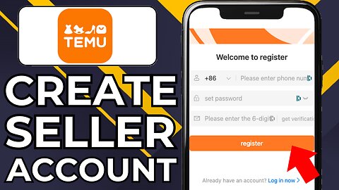 HOW TO CREATE A TEMU SELLER ACCOUNT