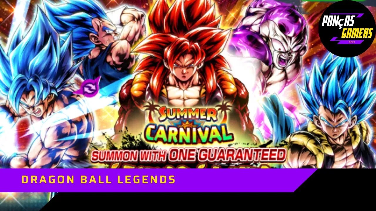 SUMMON SUMMER CARNIVAL COM LEGENDS LIMITED GARANTIDO - DRAGON BALL LEGENDS