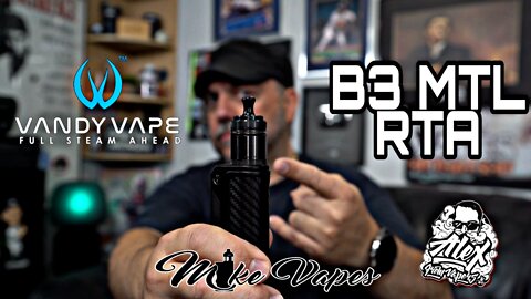 Impressive!! VandyVape x Alex VapersMD B3 MTL RTA!