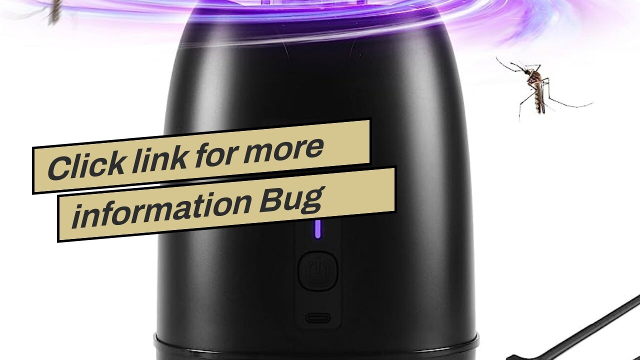 Click link for more information Bug Zapper Indoor Plug-in Mosquito Killer Trap Zapper, Electric...