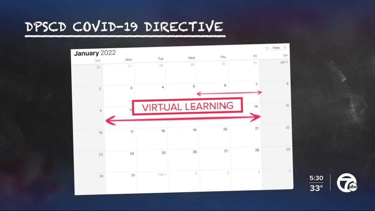 Detroit public schools going virtual until Jan. 14, district superintendent says in email to staff