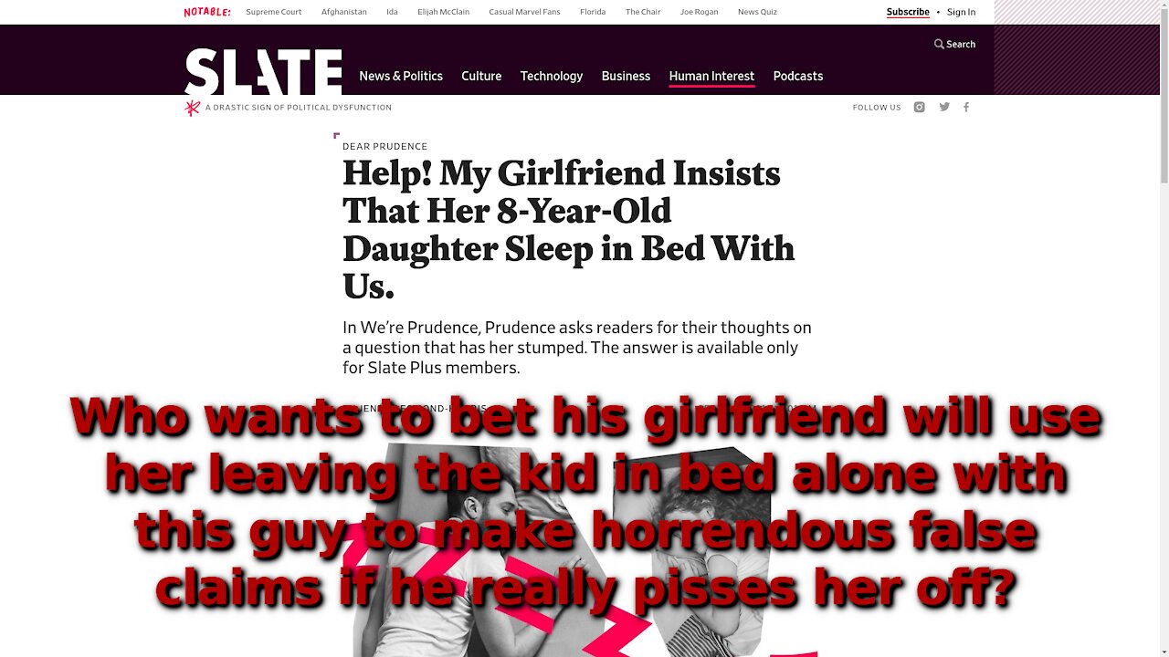 For Slate, a Clearly Inappropriate Situation Regarding a Child is Somehow Tim Pool Complicated