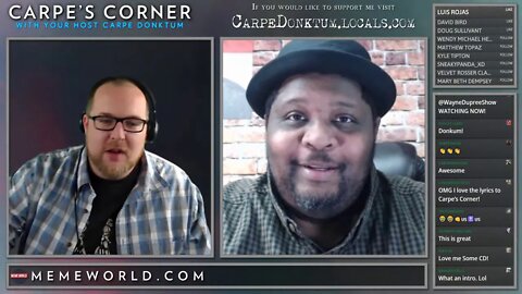 Carpe's Corner Episode 00002 with Guest @WayneDupreeShow