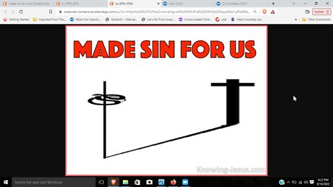 Jesus became sin