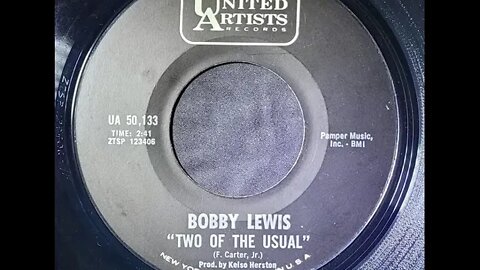 Bobby Lewis - Two of the Usual