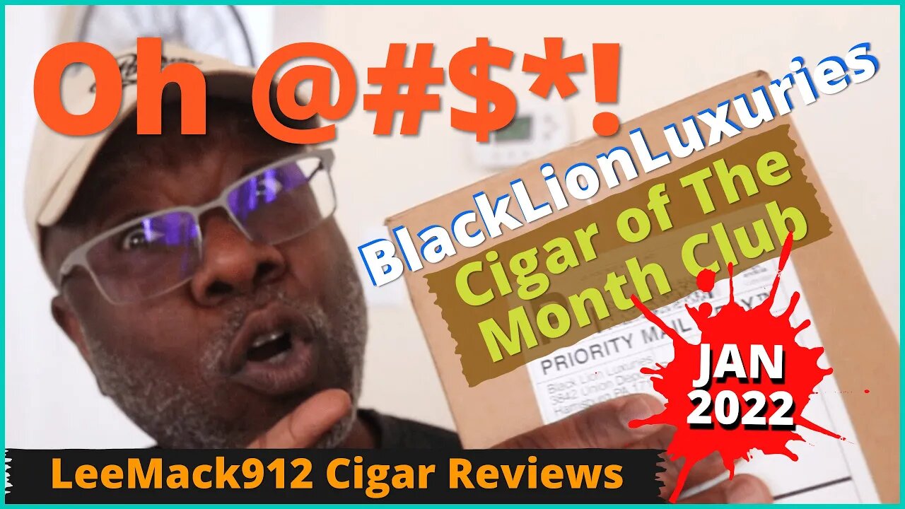 BlackLionLuxuries.com Cigar of The Month Club Box Opening Jan 2022 (S08 E08)