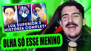 PASTOR REACT A História de Akaza | O Melhor VILÃO de Demon Slayer! (Lua Superior 3)