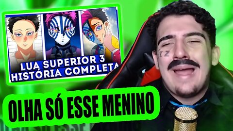 PASTOR REACT A História de Akaza | O Melhor VILÃO de Demon Slayer! (Lua Superior 3)