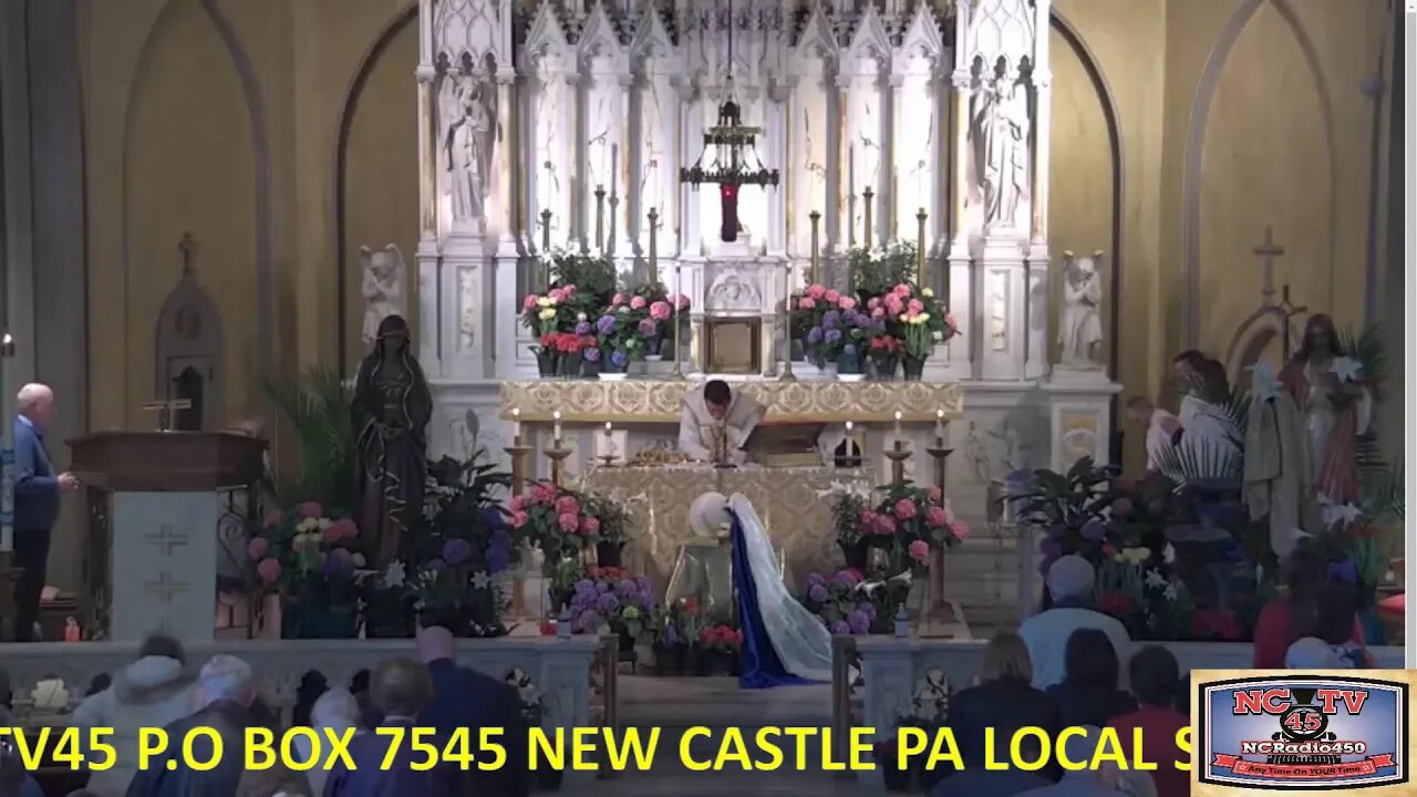 NCTV45 CATHOLIC MASS EASTER SUNDAY HOLY SPIRIT PARISH (ST MARY’S) 8 AM SUNDAY APRIL 17 2022