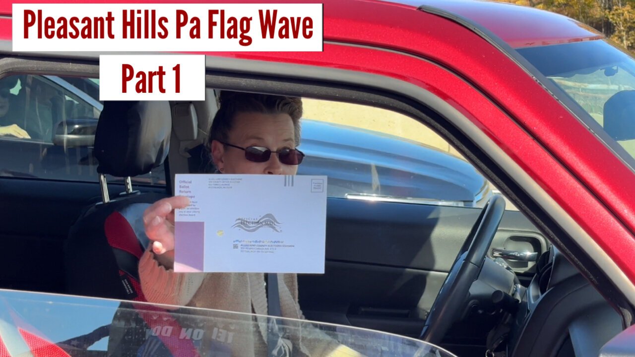 Pleasant Hills, Pa flag Wave Part 1