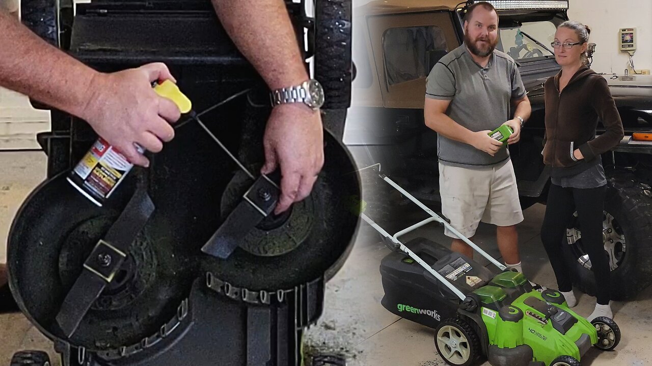 Electric Battery Mower Maintenance