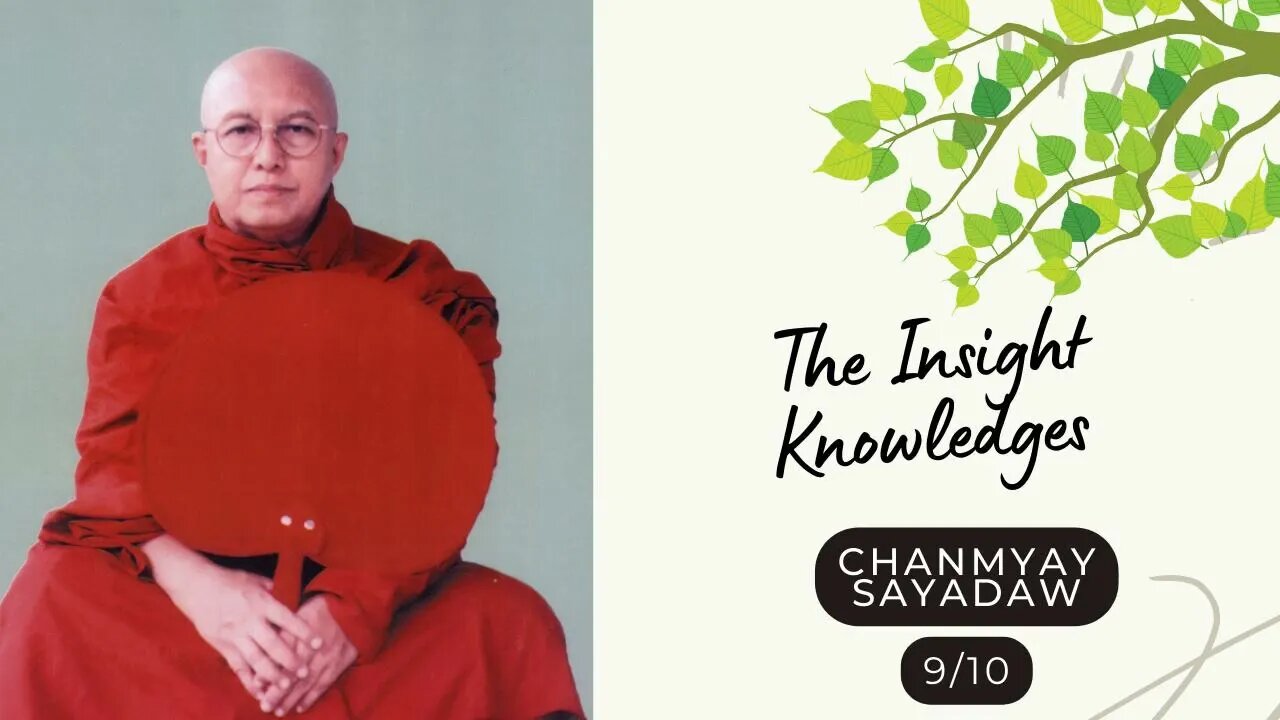 ☸ Chanmyay Sayadaw I The Insight Knowledges I Blue Mountain Retreat 9/10 ☸