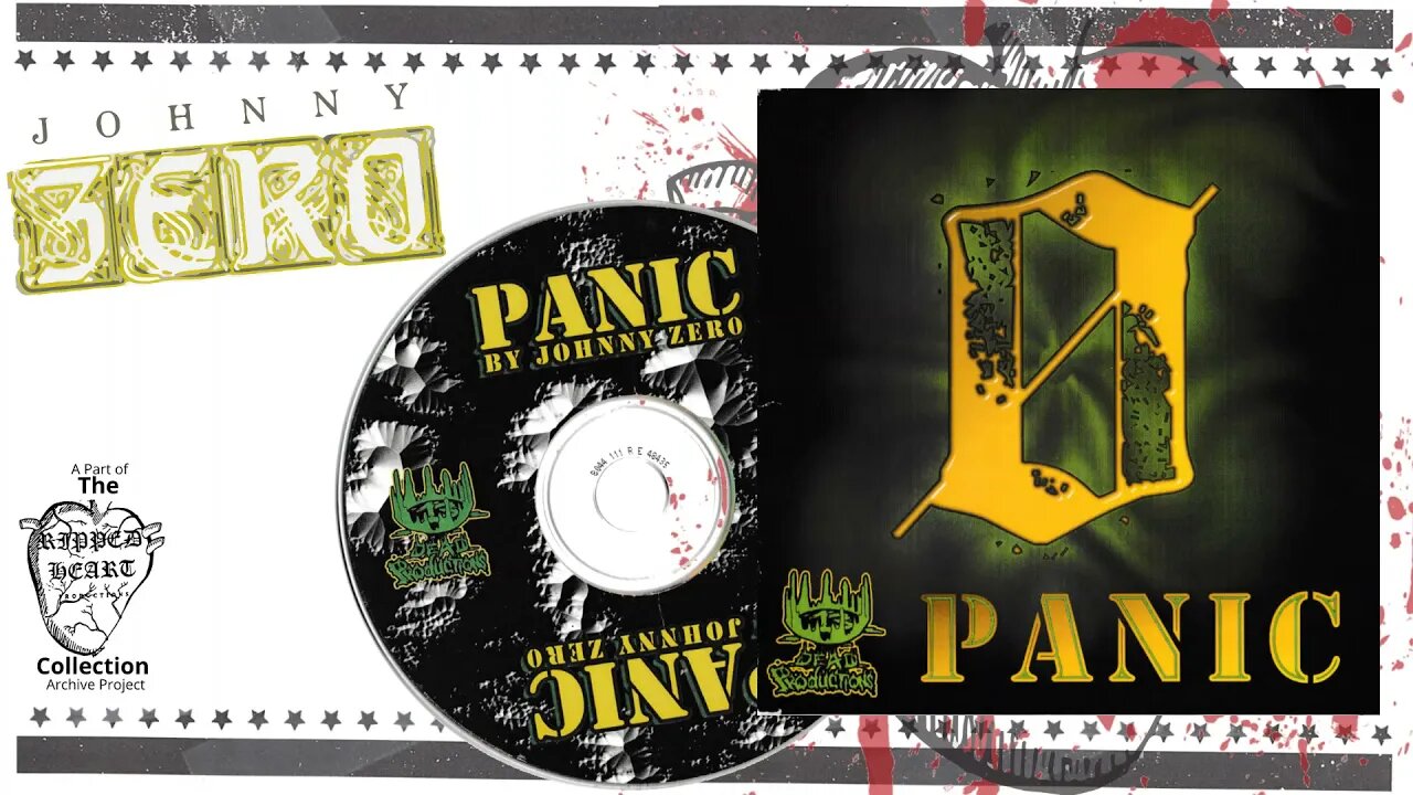 Johnny Zero 💿 Panic CD. Full Album