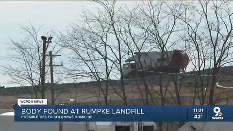 Body connected to murder case found at Rumpke landfill