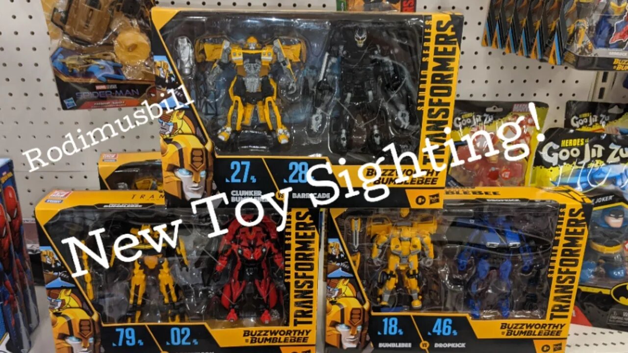 New Buzzworthy Bumblebee Studio Series Two Pack Figures at Target! #shorts