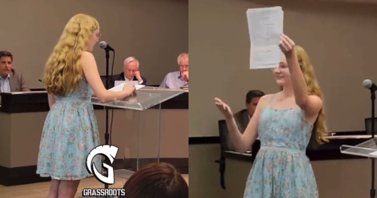 14-Year-Old Girl Trolls School Board After Members Walked Out During Her Previous Speech