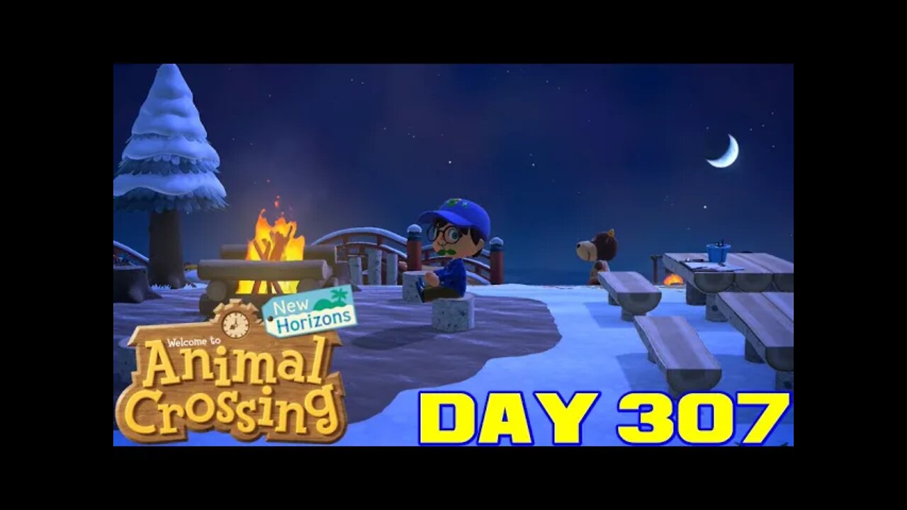 Animal Crossing: New Horizons Day 307 - Nintendo Switch Gameplay 😎Benjamillion