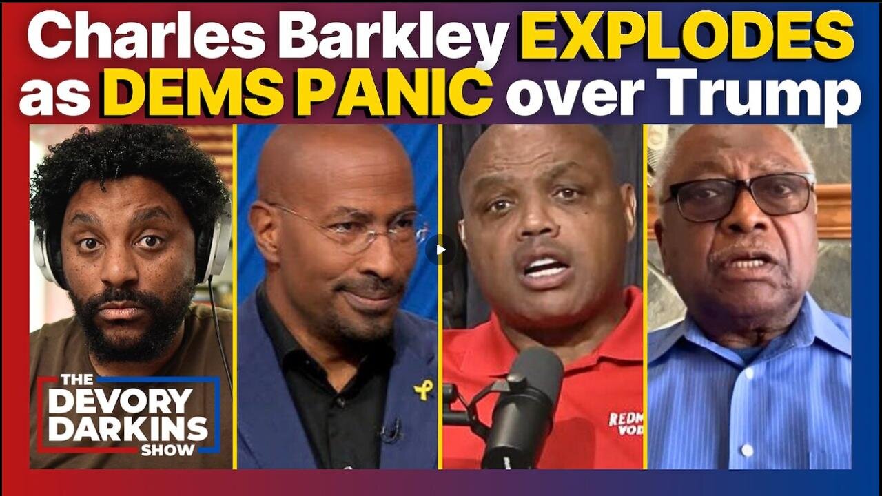 "Shut The F**K UP!" Charles Barkley EXPLODES As DEMS MELTDOWN Over Trump ~ DeVory Darkins 11/17/24