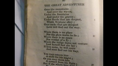 The Great Adventurer - - Anon.