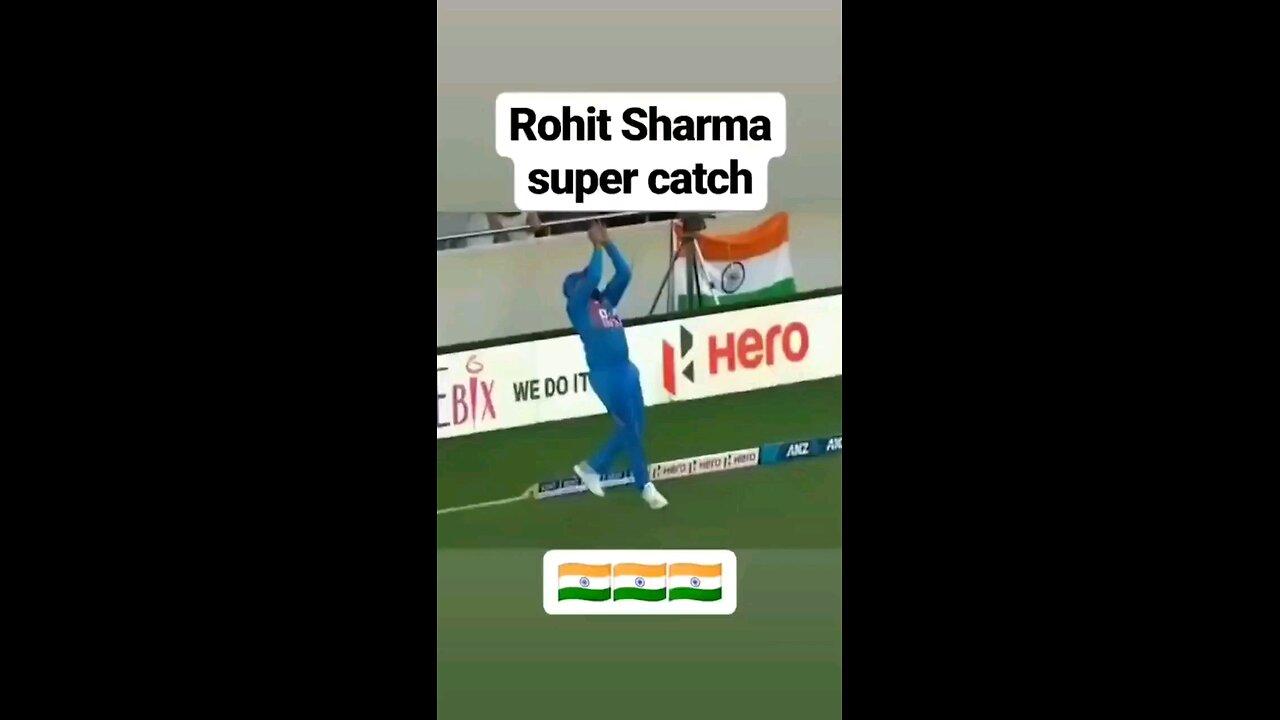 Rohit sharma super catch