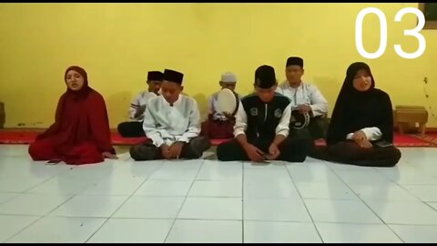 Lomba Sholawat 2020. Peserta lomba no 03