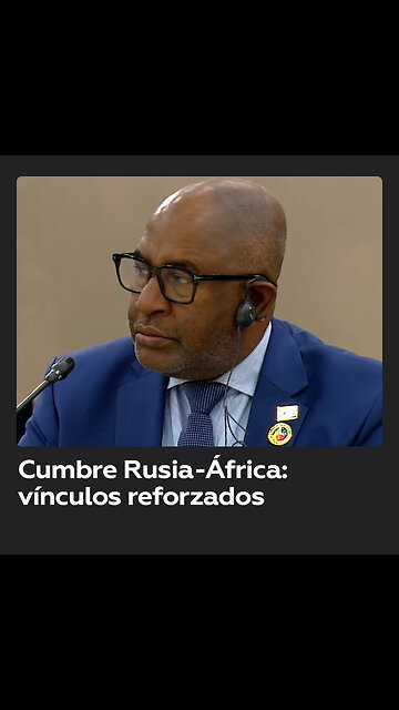 Presidente de la Unión de las Comoras elogia a Rusia durante la cumbre Rusia-África