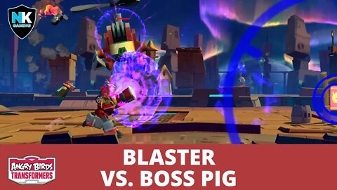 Angry Birds Transformers 2.0 - Blaster vs. Boss Pig