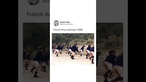 French Army Training - 1896