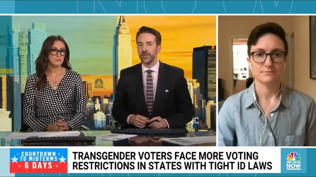 NBC Reporter: Voter ID Laws Are Transphobic