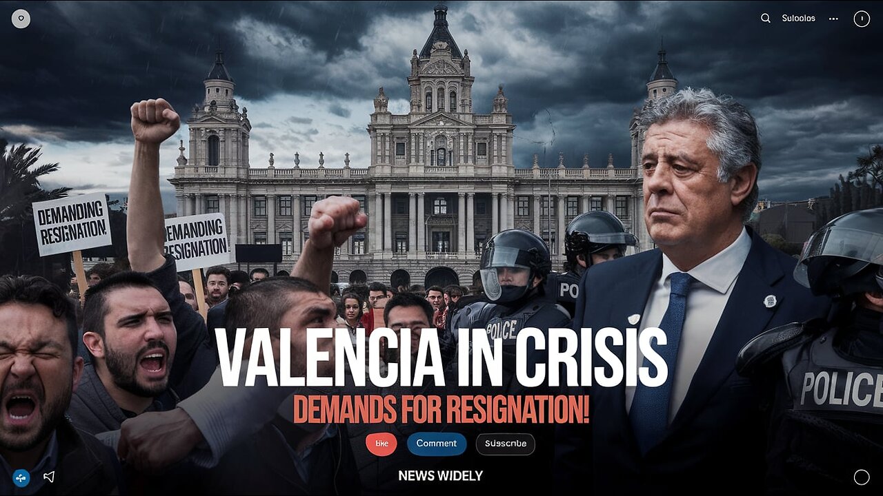 Valencia Leader MUST RESIGN After Floods and Protests!