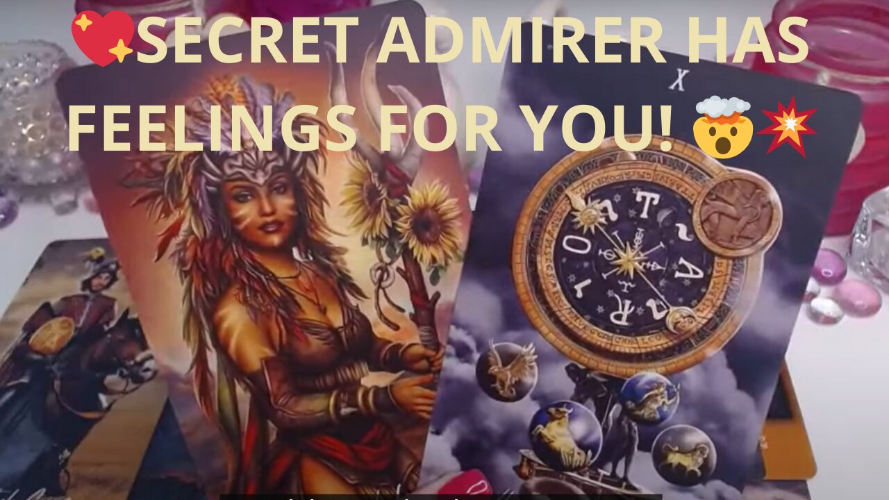 💖SECRET ADMIRER HAS FEELINGS FOR YOU! 🤯💥FEELINGS DISGUISED😲💘 LOVE TAROT COLLECTIVE READING ✨