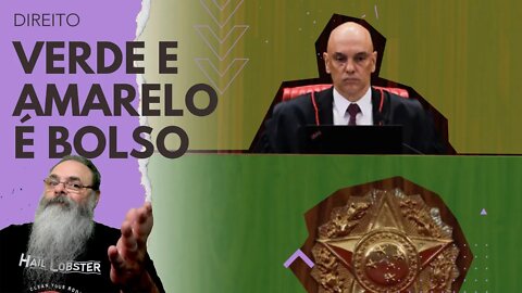 ALEXANDRE de MORAES quer AJUDAR BOLSONARO só PODE! Proíbe "VERDE e AMARELO", depois PROÍBE "FAMÍLIA"