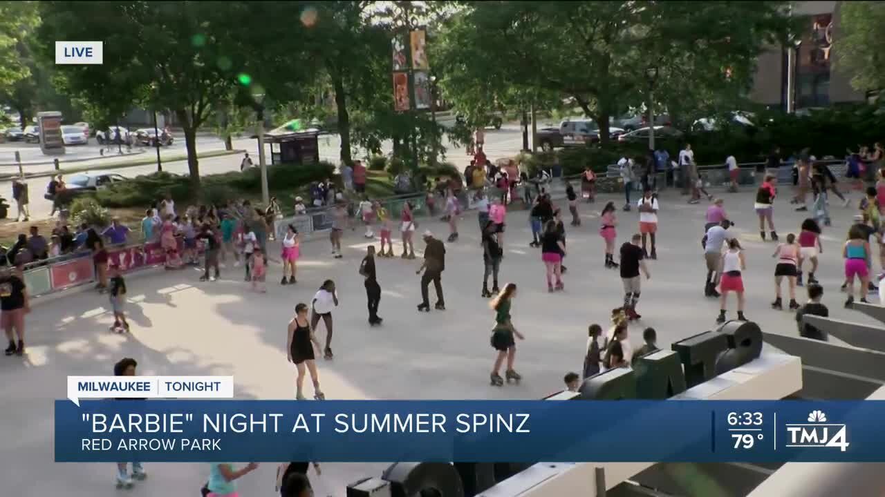 Barbie night at Summer Spinz