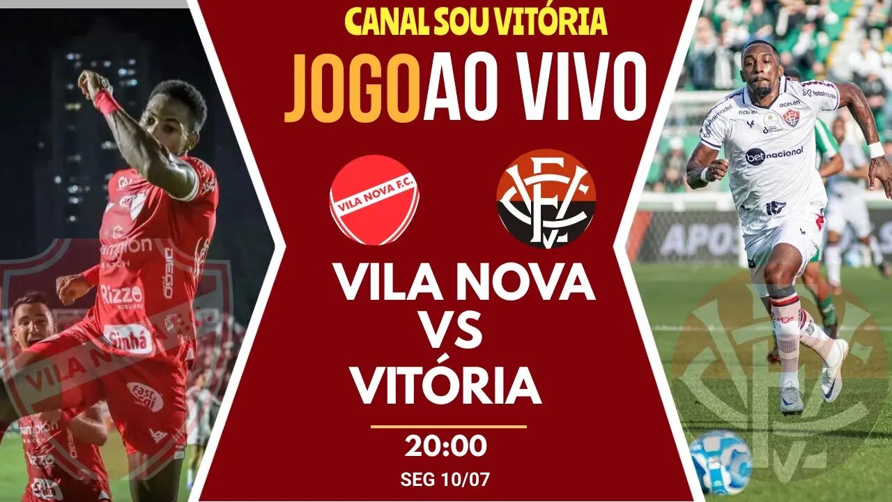 Assistir Vila Nova x Vitória ao vivo Brasileirão série B 2023 #guaranixvitoria
