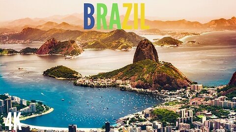 BRAZIL 4k- RELAXING MUSIC for stress -Calming Music