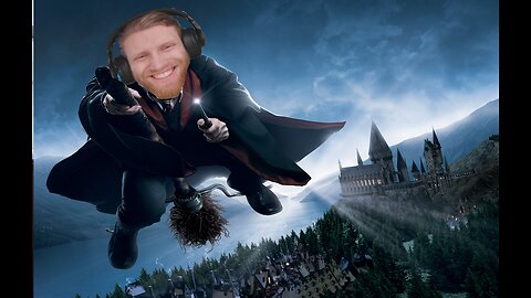 Seeing The School on From a Brooms Perspective. Hogwarts Legacy Part 3