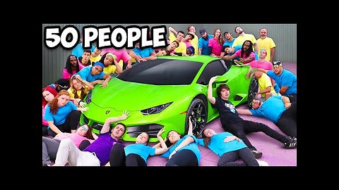 Mr Beast Free Lamborghini 50 people & 1 win