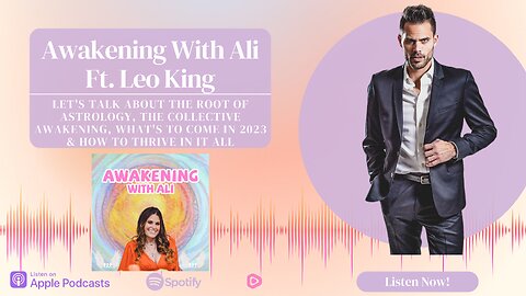 LET'S TALK ABOUT THE ROOT OF ASTROLOGY, THE COLLECTIVE AWAKENING & HOW TO THRIVE IN IT ALL: LEO KING