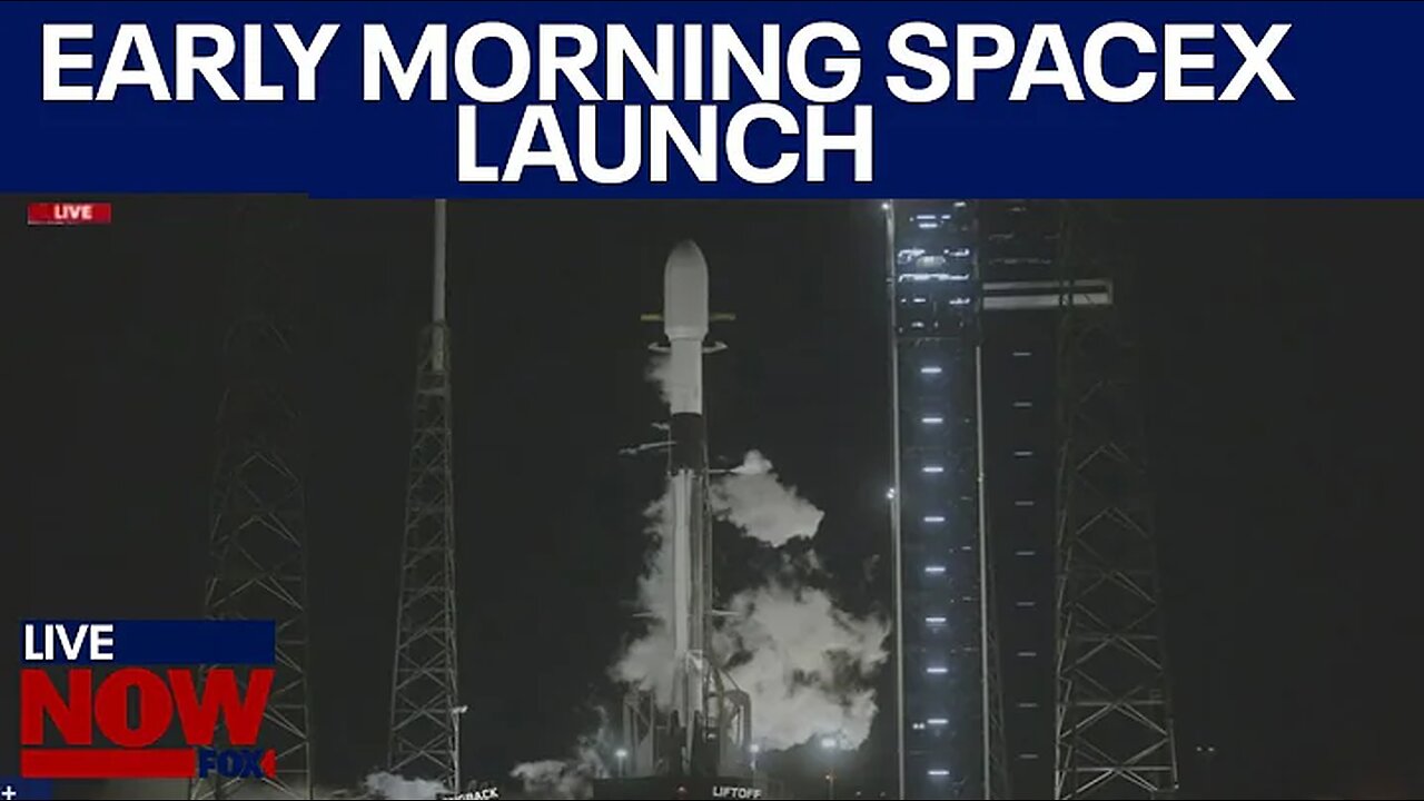 WATCH: SpaceX launches 23 starlinks into low orbit from Florida