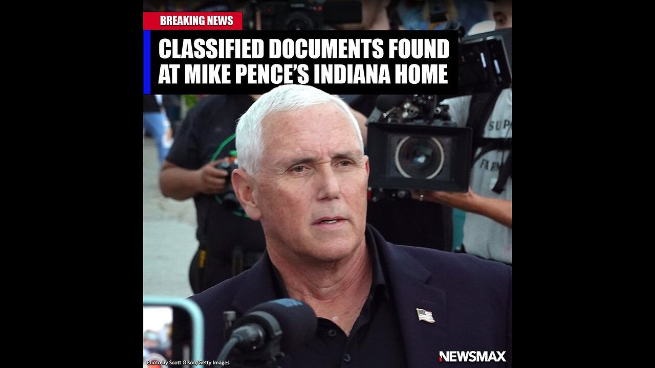 Tin 24/1/2023 Mike Pence Chôm Hồ Sơ Tối Mật Về Nhà Riêng