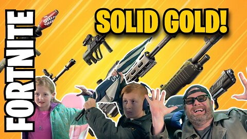 LIVE 🔴 FAMILY FORTNITE! SOLID GOLD!!