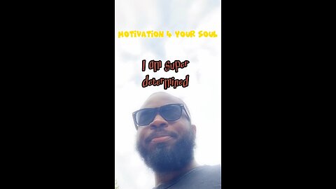 I Am Super Determined #dayodman #motivation #eeyayyahh #motivationalspeaker #positivity