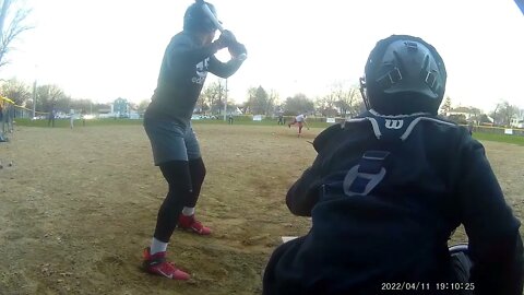 Team Practice April 11 2022 Part 2- Silver Lake Youth Baseball training #2