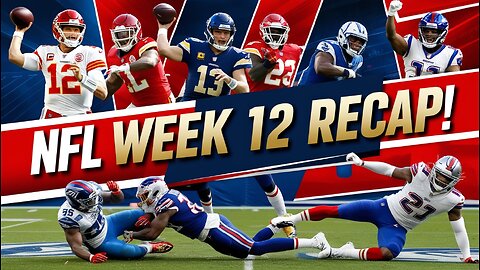 NFL Week 12 Recap: Key Highlights & Standout Performances