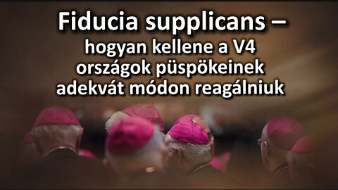 BKP: Fiducia supplicans – hogyan kellene a V4 országok püspökeinek adekvát módon reagálniuk