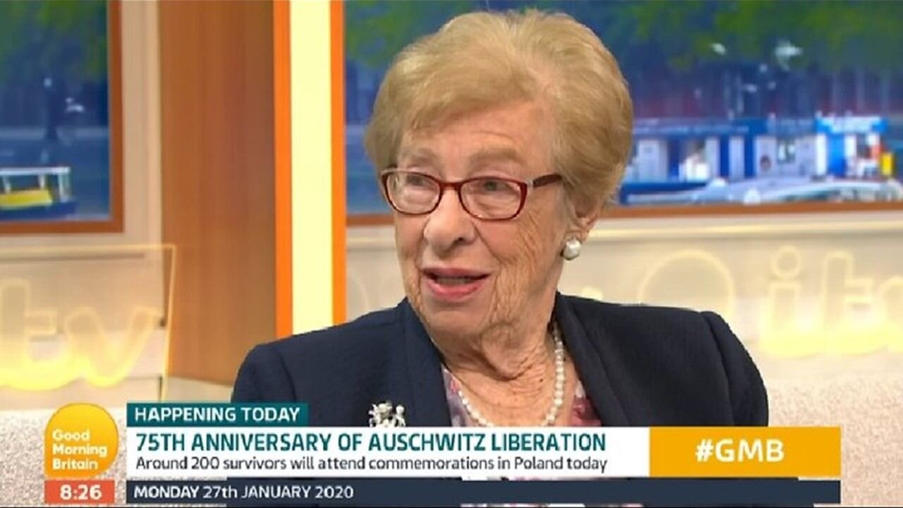 Anne Frank's step-sister tells Piers Morgan the Auschwitz liberation photos are fake