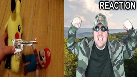 Psycho Pikachu Kills Mario (TheJohnnyAlbertShow) REACTION!!! (BBT)