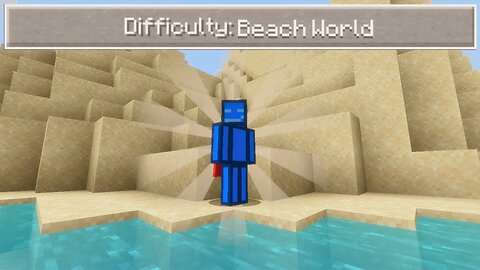 Can You Beat Minecraft in a BEACH Only World?