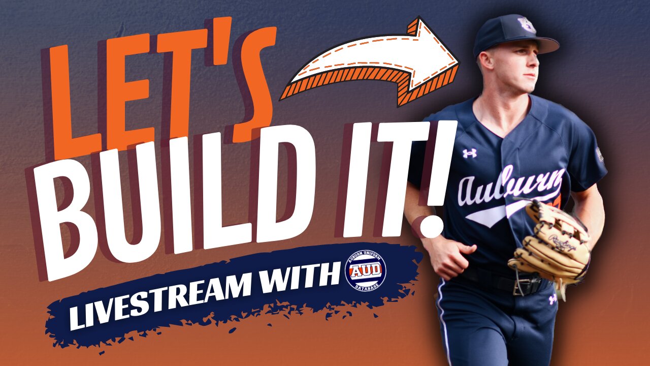 Let's Create the Ultimate Auburn Uniform for Baseball | LIVESTREAM